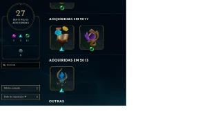 Conta LoL desde 2011 ( Ícones e Skins limitados ) - League of Legends