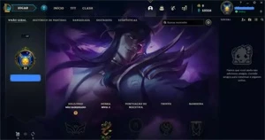 CONTA UNRANKED LVL 30 SKIN THRESH - League of Legends LOL