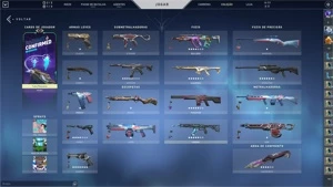 CONTA VALORANT MUITAS SKINS - 1,1K Gastos