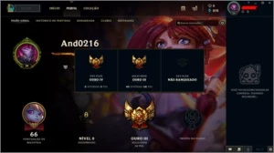 Vendo conta GOLD 3 - League of Legends LOL