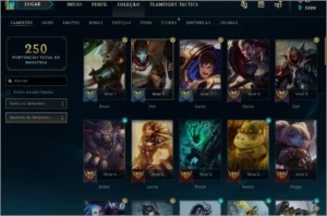 Conta lol GOLD 2- 51 skins 65 champs - League of Legends
