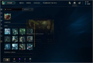 Conta lol GOLD 2- 51 skins 65 champs - League of Legends