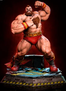 Zangief Street fighter 3d stl - Outros