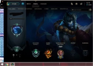 Conta platina 3, 169 skins - League of Legends LOL