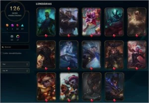 Conta lvl 320 LOL + 105 skins + 3 ultimos passes valorant - League of Legends