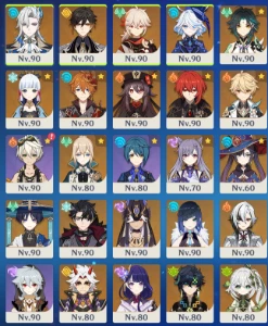 Genshin Impact Ar60 | Conta Endgame | +5★ | Armas De Evento