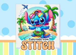 Arquivo Digital Livro de colorir Lilo & Stitch menino – PDF - eBooks
