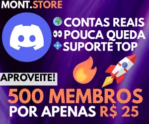 ✅500 Membros do Discord✅ - BARATO!!! - Others