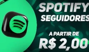 Spotify Seguidores Brasileiros, podcast, plays, playlist, PR - Redes Sociais