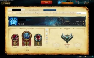 Conta prata 3 com Riven Campeonato - League of Legends LOL