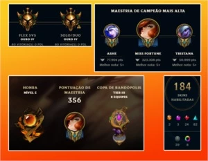 Conta League Of Legends LOL