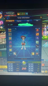 NAdmo conta end game - Digimon Masters Online