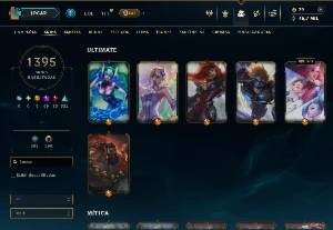 Conta Lol 1395 Skins (Pax Twisted Fate) - League of Legends