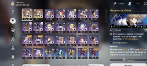 Lvl38. Seele e1. Clara / dois cone do Gepard - Genshin Impact