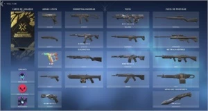 Conta Valorant ex imortal 7 skins atual platina 3 84 PDL