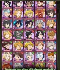 Conta 7ds grand cross 13.5mm late game - Seven Deadly Sins
