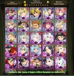 Conta 7ds grand cross 13.5mm late game - Seven Deadly Sins