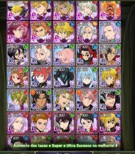 Conta 7ds grand cross 13.5mm late game - Seven Deadly Sins
