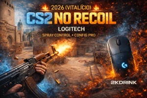 🔥 CS2 NO RECOIL 2026 (VITALÍCIO) 🔥 | Logitech