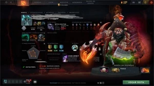 CONTA DOTA 2 COM ARCANAS, PERSONAS, ITENS PRESTIGIOS ETCS