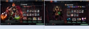 CONTA DOTA 2 COM ARCANAS, PERSONAS, ITENS PRESTIGIOS ETCS