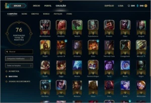 Conta platina 3 sem email confirmado - League of Legends LOL