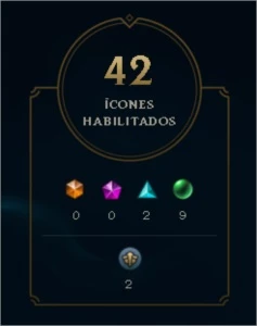 CONTA LOL D4 - 48V 14D (77,4%) - League of Legends