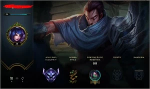 CONTA LOL D4 - 48V 14D (77,4%) - League of Legends