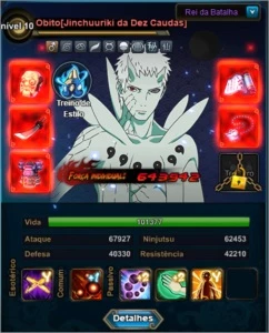 CONTA NARUTO ONLINE SERVER 63 FC 2 MILHOES, CONTA MUITO TOP - Outros