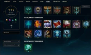 conta diamante 3 / 134 champs / 83 skins / 28k de essência - League of Legends LOL