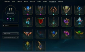 conta diamante 3 / 134 champs / 83 skins / 28k de essência - League of Legends LOL