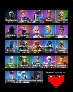 Conta Fortnite