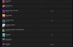 Conta Epic Games com 72 JOGOS + INTENS - Outros