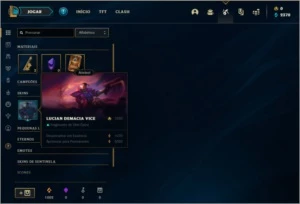 Conta bronze 1 BARATA com 1 skin e 22 champs - League of Legends LOL