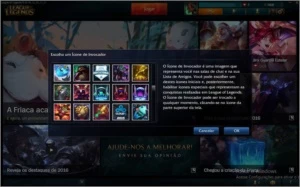 Conta s7 plat 5,s6 diamante, 115 champs e 69 skins!! - League of Legends LOL