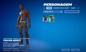 Conta Fortnite Com Skins Raras (Travis Scott, Mint E Etc...)