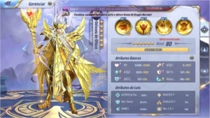 Conta Saint Seiya Awakening Servidor A1 LVL 61 SSA