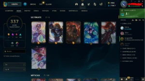 Conta do LoL, LVL 473, +300 Skins Full Acesso - League of Legends