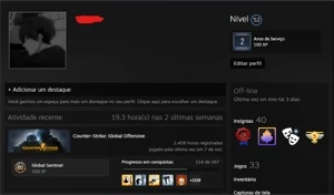 Conta CS:GO - Counter Strike