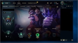 Conta League of legends, platina 1, 68 skins, todos os Champ LOL