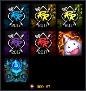Conta League of Legends - Prata 2 - 1 Gema - Bonus de IP LOL