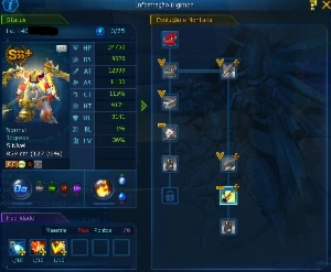 CONTA LA ALPHA MID / END GAME COM CM - Digimon Masters Online DMO