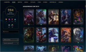 Conta Super Rara COMPLETA !!! - League of Legends LOL