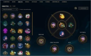 Conta Super Rara COMPLETA !!! - League of Legends LOL