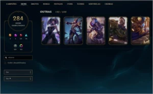 Conta Super Rara COMPLETA !!! - League of Legends LOL