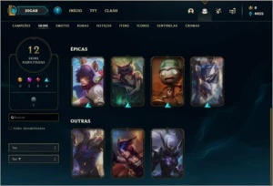 Conta Platina 4 - League of Legends LOL