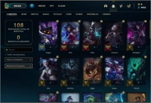 Conta Platina 4 - League of Legends LOL
