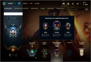 Conta Platina 4 - League of Legends LOL