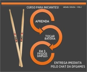 Mini Curso: APRENDA BATERIA EM 5 PASSOS! Para Iniciantes! - Outros