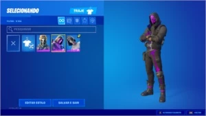 Conta Fortnite com skins do Halloween